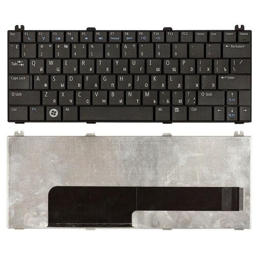 Клавиатура для ноутбука Dell Inspiron Mini 12 1210 черная 1605₽
