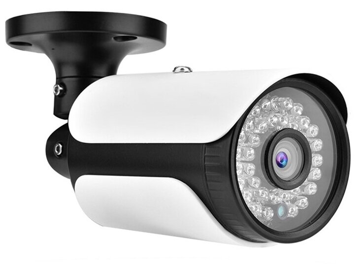 KDM-6215G - уличная цветная проводная камера с 3-кратным ZOOM 800ТВЛ, poe камера, камера для подъезда, ик камера в подарочной упаковке