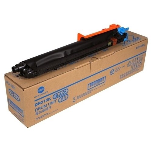 Konica Minolta DR-315K - A7U40RE фотобарабан (A7U40RE) черный 170000 стр (оригинал) 2pcs compatible new primary charge roller for konica minolta bizhub c226 c227 c287 c367 c308 c258 c368 c458 c558 pcr roller