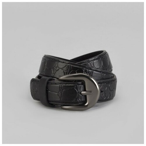 фото Ремень сима-ленд, размер 90, черный