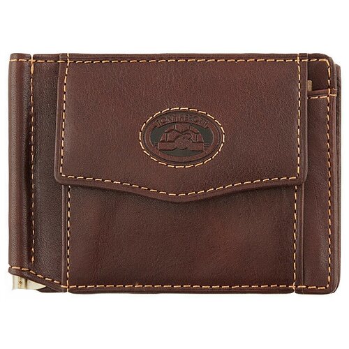 фото Зажим для купюр tony perotti 333242/2, темно коричневый