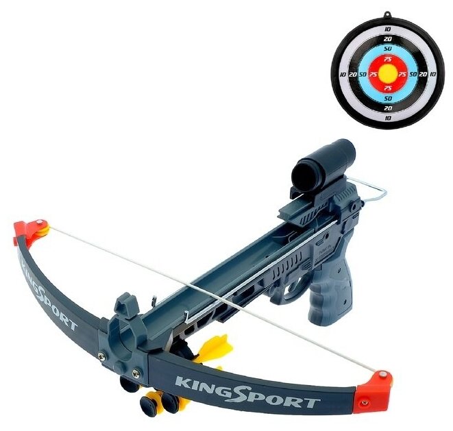 Арбалет "Crossbow set" с мишенью, King sport (1 шт.)