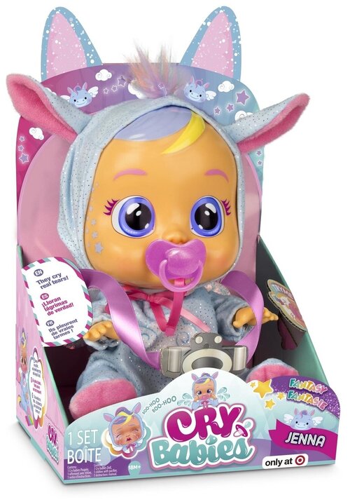 Кукла IMC Toys Cry Babies Плачущий младенец, Серия Fantasy, Jenna, 31 см