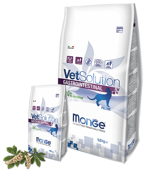 Monge VetSolution Cat Gastro диета для кошек Гастроинстестинал 400 г х 2 шт - фотография № 1