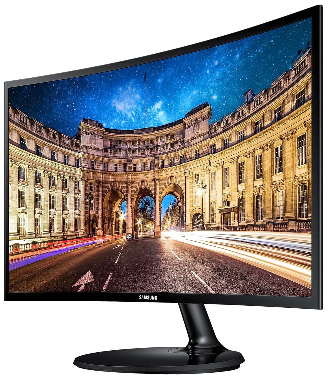 27 Монитор Samsung C27F390FHI 1920x1080 60 Гц VA черный