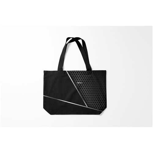 фото Сумка-шоппер / 46х35 см / популярные иллюстрации / модные nasa burnettie