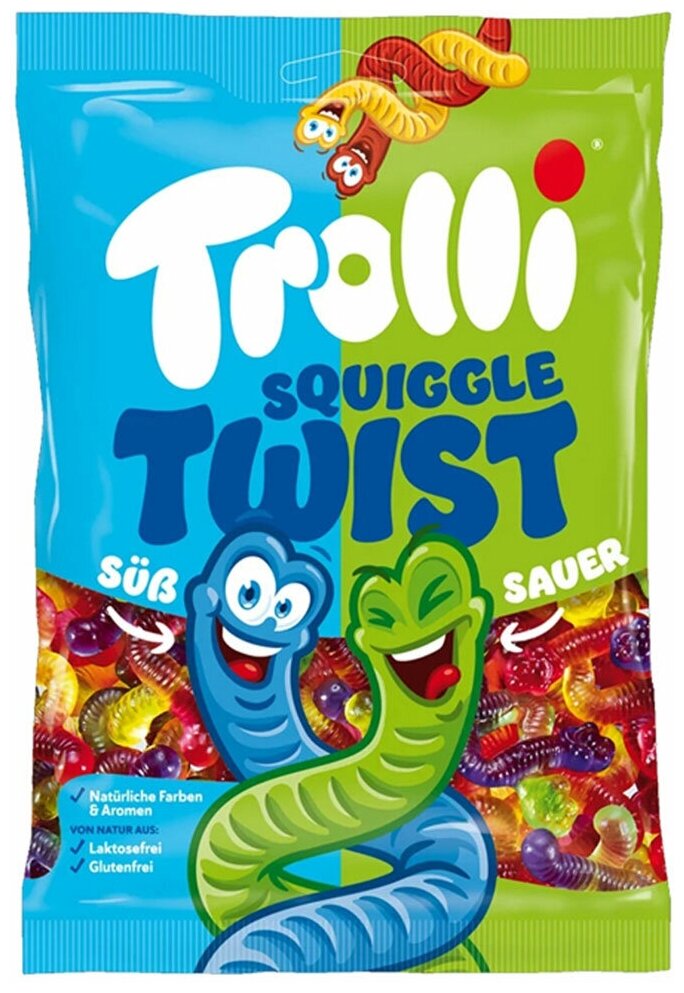 Мармелад жевательный "The Squiggles Бабочки" 1кг TROLLI/Германия - фотография № 1