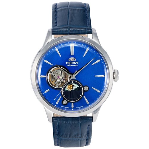 Наручные часы ORIENT Classic, синий, серебряный