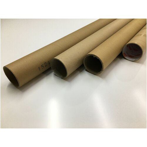 Трубы картонные, тубус (шпуля), для рукоделия, творчества, для когтеточек d76 мм, длина 1 м