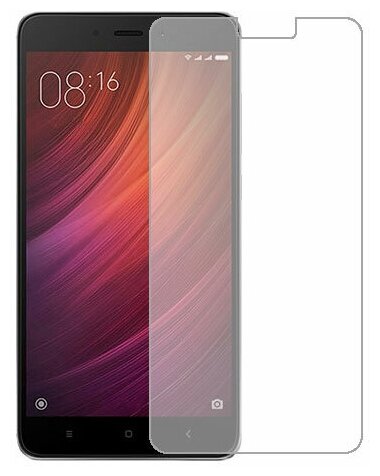 Xiaomi Redmi Note 4 защитный экран Гидрогель Прозрачный (Силикон) 1 штука