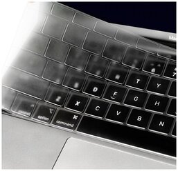 Накладка на клавиатуру i-Blason для Macbook Air 13 new (2020) A2337 (EU) (Clear)