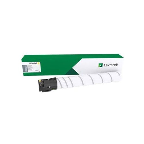 Картридж Lexmark 76C00Y0 желтый оригинальный