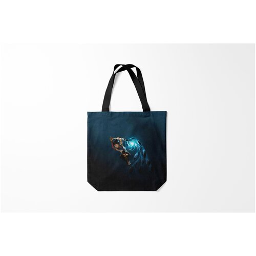 фото Сумка-шоппер / 40х40 см / геймерам / разные игры атака кены burnettie