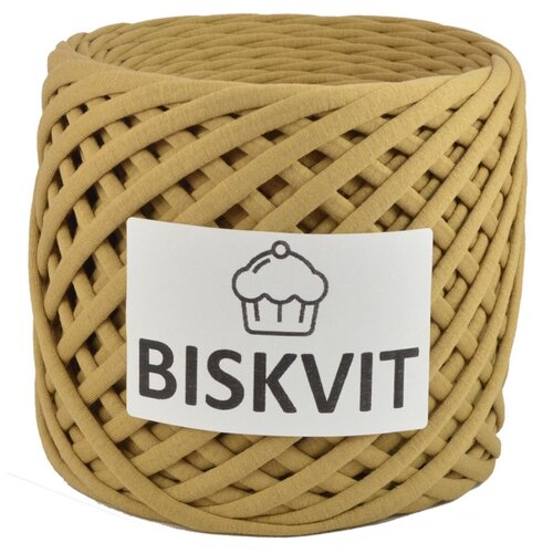 Трикотажная пряжа Biskvit (имбирь) 1 шт. трикотажная пряжа biskvit мёд 1 шт
