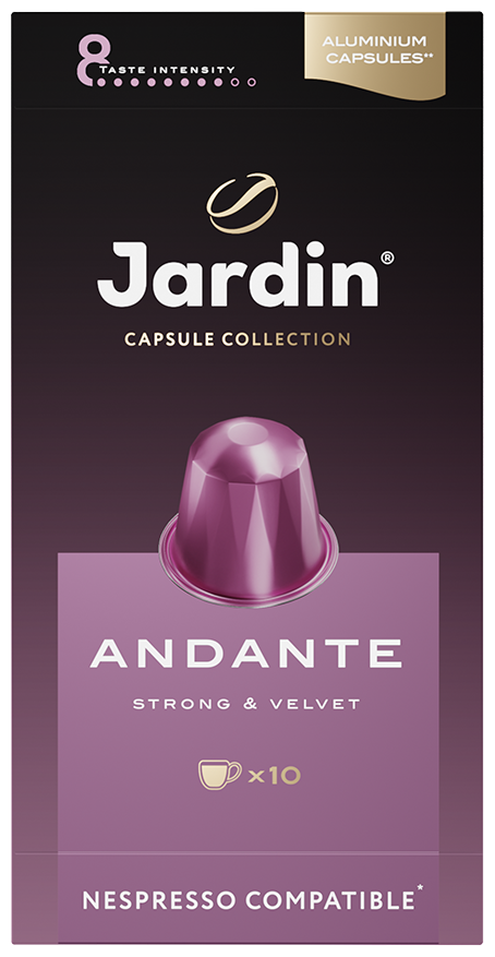 Jardin кофе в капсулах Andante 5гр*10к для Nespresso - фотография № 8