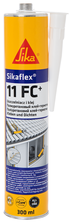 Клей-герметик Sika Sikaflex-11FC ALL IN ONE, 300 мл. цвет белый - фотография № 1