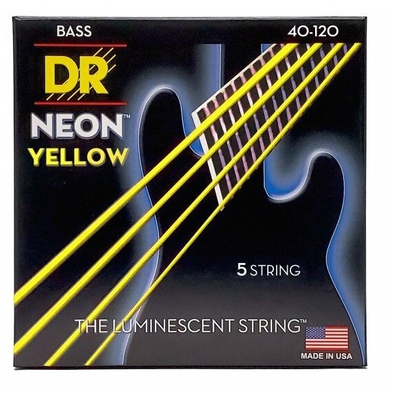 DR Strings NYB5-40 Струны для 5-струнной бас-гитары