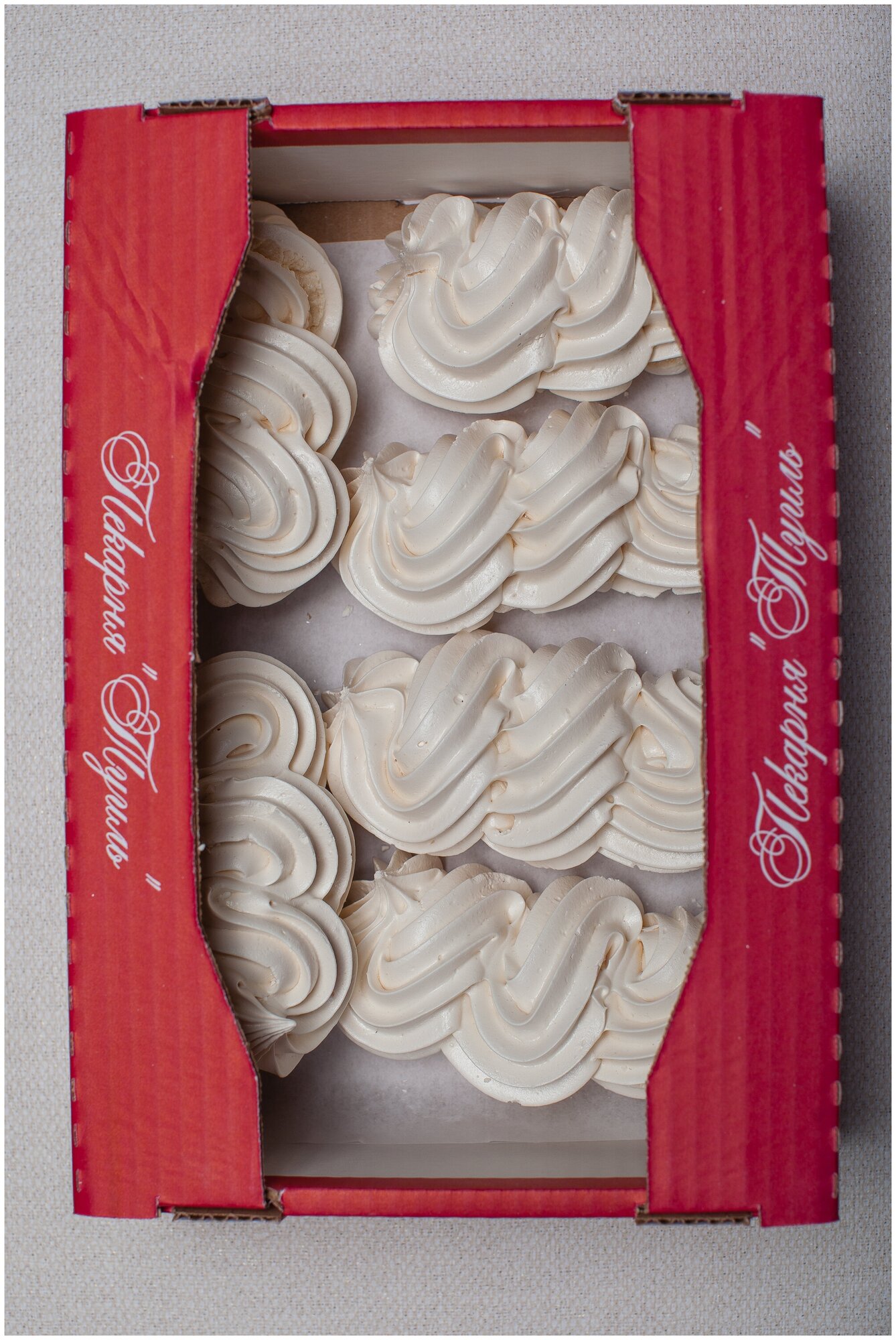 Безе "Туиль"ванильное, воздушное безе/меренга для торта/десертов/для украшения/ваниль, 180 г - фотография № 2