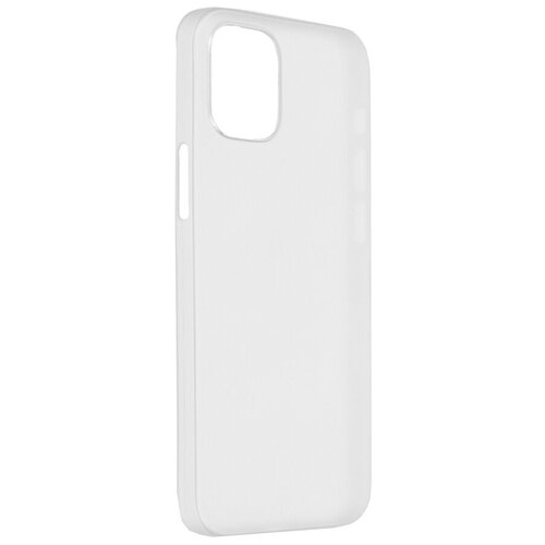 фото Чехол luazon для apple iphone 12 mini plastic transparent white 6248009