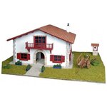 Artesania Latina Сборная деревянная модель деревенского дома Artesania Latina Chalet en kit de Caserio con carro 1:72 - AL30610N - изображение