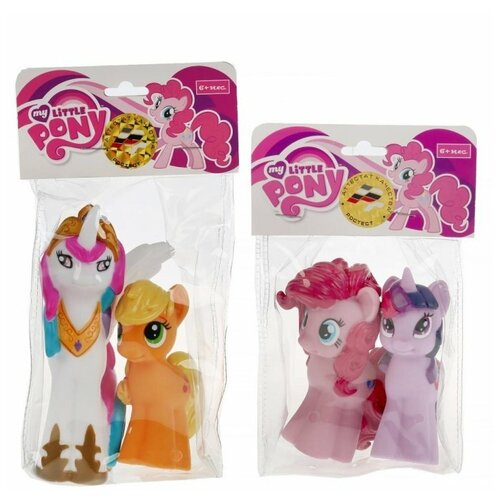 Набор из 2-х Игрушек для купания My Little Pony, в асс. Играем вместе 171R-PVC