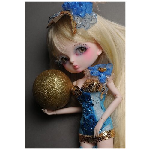 фото Кукла dollmore lukia doll - margarita blue lukia - le20 (доллмор лукиа – маргарита в голубом)