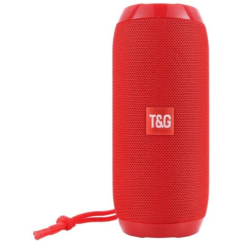 Беспроводная портативная Bluetooth колонка TG-117 красная 79000₽