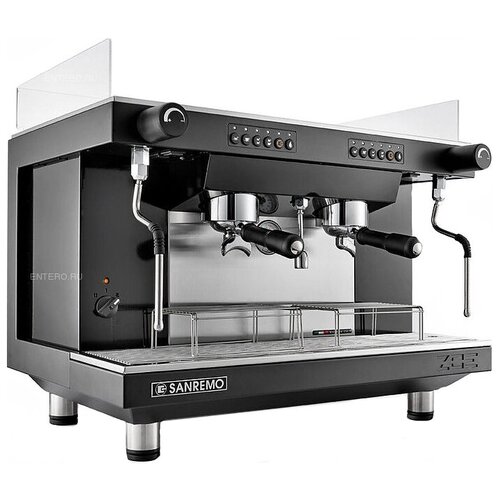 Кофемашина Sanremo Zoe Kompact 2 гр полуавтомат чёрная 22046300₽