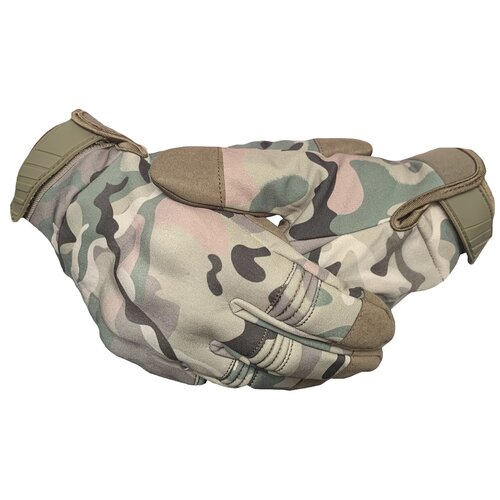 Зимние тактические перчатки камуфляж Mtp (размер: xl)