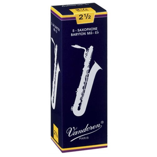 Vandoren SR-2435 Traditional № 3,5 5 шт трости для саксофона баритон sr342 java трости для саксофона баритон 2 5шт vandoren
