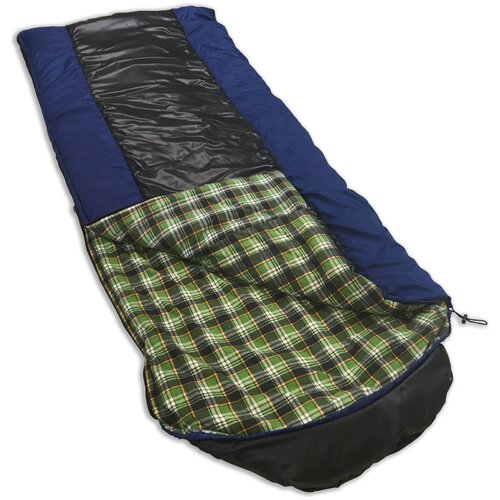 Спальный мешок Полишвей ПК Кашемир - 90, синий/черный спальный мешок полишвей пк азимут зеленый