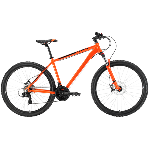 фото Горный (mtb) велосипед stark hunter 27.2 hd (2022) оранжевый/черный 20" (требует финальной сборки)