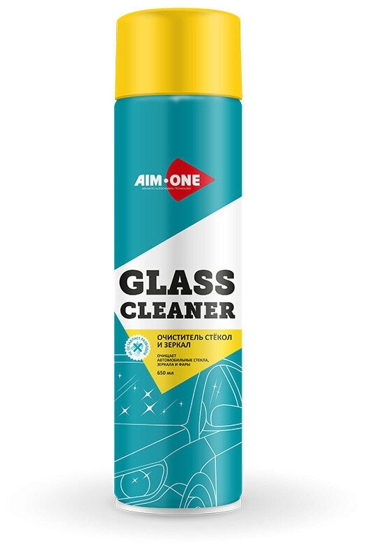 Пенный очиститель стекол Glass cleaner AIM-ONE 650мл (аэрозоль)