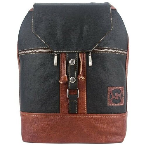 фото Рюкзак sofitone rm 002 d4-b6 черный-темно-рыжий