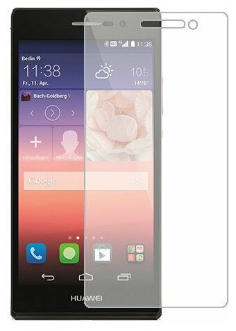 Huawei Ascend P7 Sapphire Edition защитный экран Гидрогель Прозрачный (Силикон) 1 штука