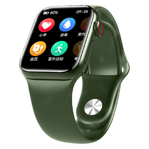 Умные часы Smart Watch M7 PRO+, 45mm, зеленые