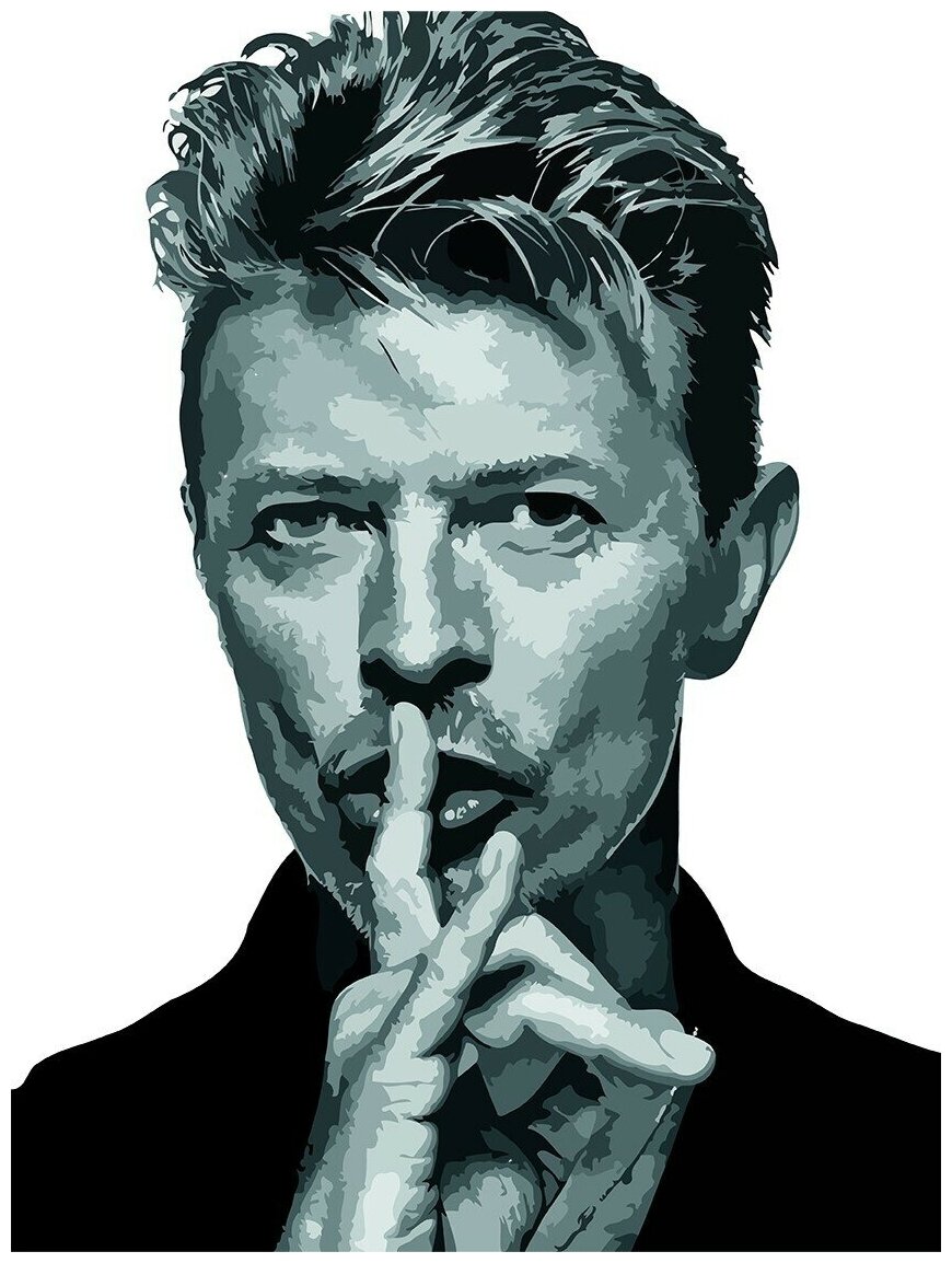 Картина по номерам на холсте Музыка Dawid Bowie Дэвид Боуи - 6375 В 30x40