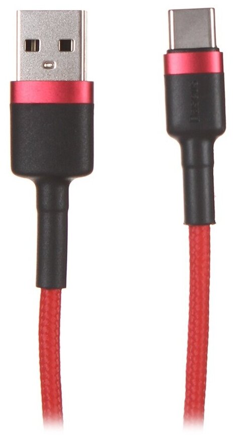 Аксессуар Baseus Cafule Cable USB - Type-C 2A 3m Red CATKLF-U09