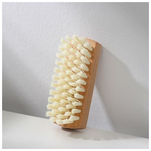 Щетка для одежды 100Х36Х16 59 пучков искусственная щетина 1189278 282₽