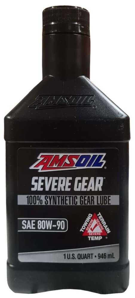 Трансмиссионное масло AMSOIL Synthetic Gear Lube SAE 80W-90 (0,946л)