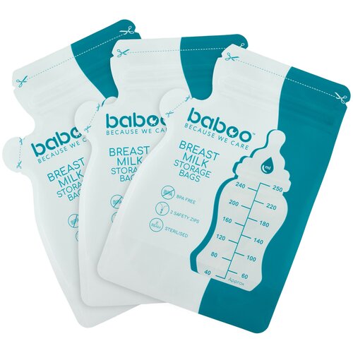 Пакеты для хранения грудного молока Baboo (25 штук)
