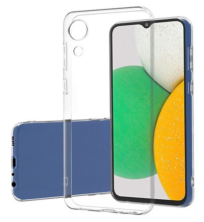 Чехол силиконовый для Samsung Galaxy A03 Core, X-CASE, прозрачный