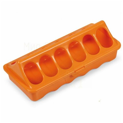 Кормушка-поилка Gaun 20cm для цыплят Orange 11665