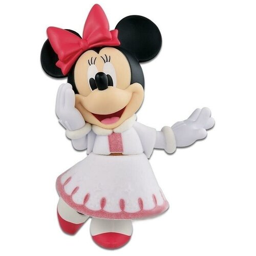 Купить Фигурка Banpresto Disney Character Fluffy Puffy: Микки и Минни (Mickey and Minnie) Минни (Minnie) (BP19956P) 10 см, Q Posket, картон