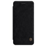 Чехол книжка кожаная Nillkin Leather Qin Samsung Galaxy Note 7 (черный) - изображение