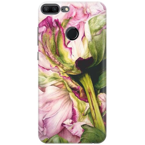 фото Re:paчехол - накладка artcolor для honor 9 lite с принтом "нежность цветка"