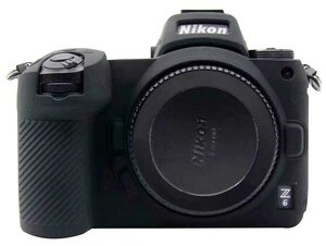 Защитный силиконовый чехол MyPads для фотоаппарата Nikon Z6/ Z7 ультра-тонкая полимерная из мягкого качественного силикона черный