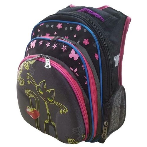 Школьный рюкзак WG Wonder F333 для девочек с пантерой