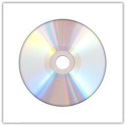 Диск DVD-R Ritek 4,7Gb 16x non-print (без покрытия) в бумажном конверте с окном, 1 шт.