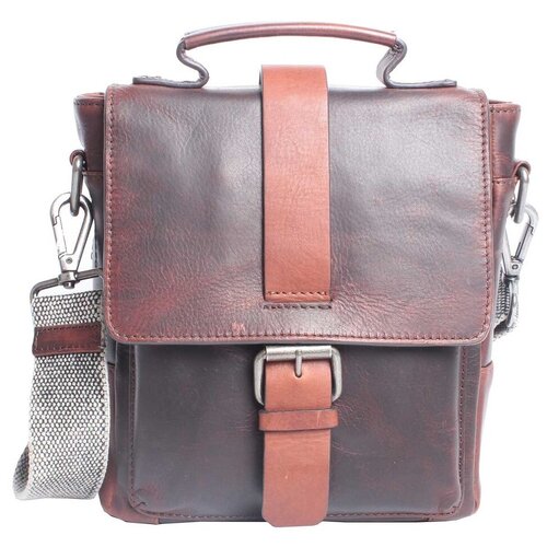 Сумка планшет Stampa Brio 5332 - 4403COMBO Brown